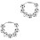 2Pièces Pendentifs Bois Sac Plage Charm Original 5