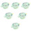 6Conjuntos Kit De Bowls Para Do Bebê Verde 7