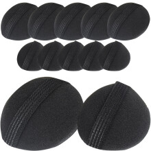 48Szt Hair Bump Pads Czarne Naturalne Narzędzie Do Stylizacji Włosów
