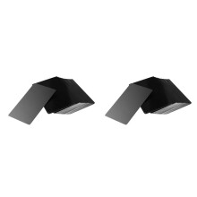 200 PCS Black Aluminum Alloy Card Engraving Metal Business Visit Business Card Blank 0.2mm Thickness