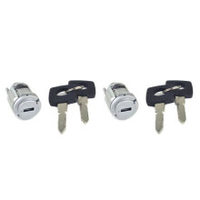 2X Car Ignition Lock Cylinder with Key 1264600604 1264600304 for W124 C124 W201 190E 260E E320