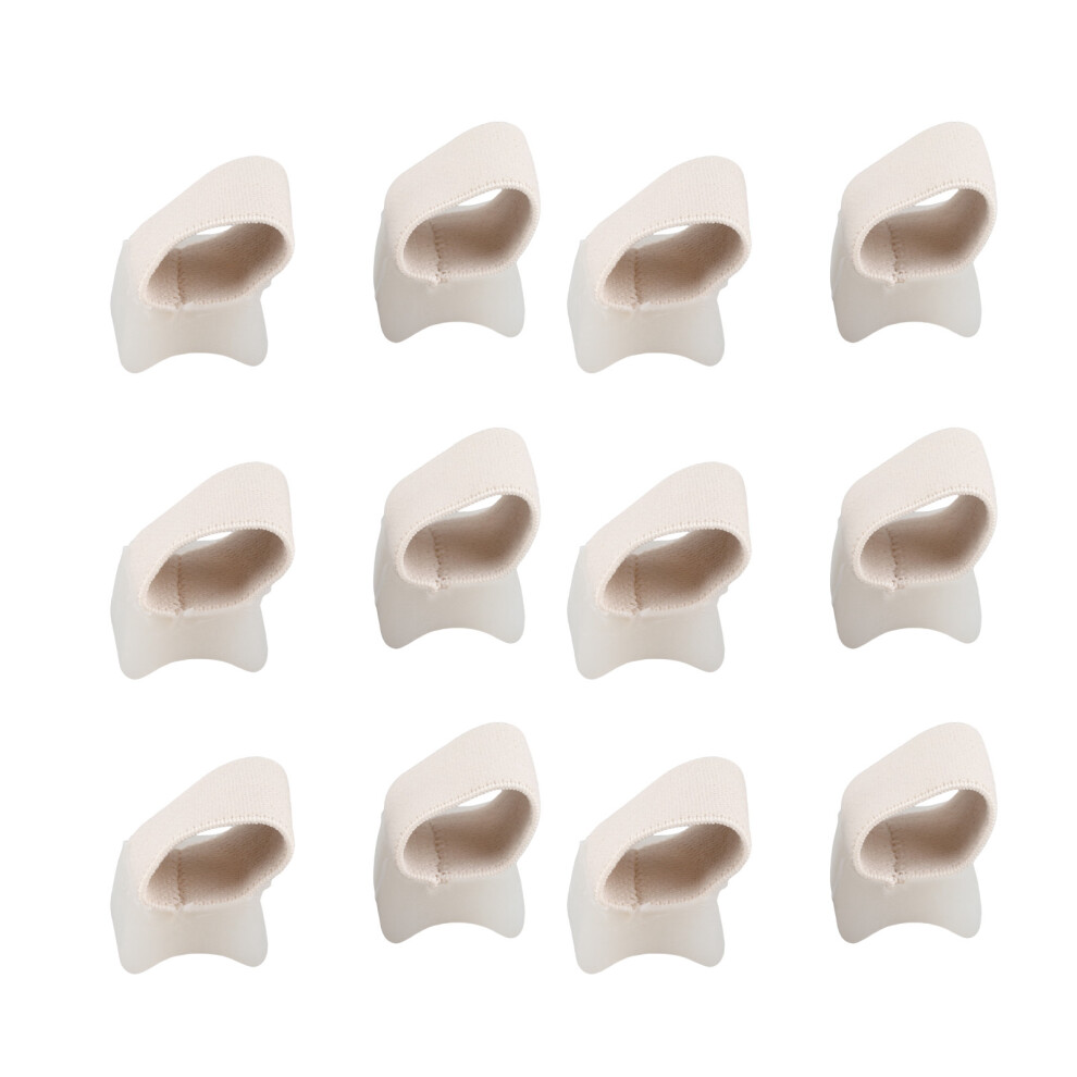 6 Pairs Toe Separator Elastic SEBS Soft Friction Relief, Reduce Pressure