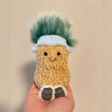 Jolie peluche ornement arachide avec coton pp pour fêtes célébrations cadeau et