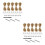 2Sets Plissee Reparaturset Kunststoff Universalset 4