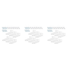 Floating Shoe Display Stand - 18 Shoe Shelf for Wall - Sneaker Levitation Display Shoe Wall Shelf