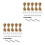 2Sets Plissee Reparaturset Kunststoff Universalset 8