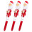 9Stk LED Weihnachtskugelschreiber Mit Boxhandschuh, Farbe Mehrfarbig 1