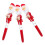 9Stk LED Weihnachtskugelschreiber Mit Boxhandschuh, Farbe Mehrfarbig 3