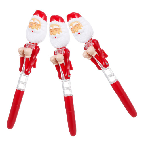9Stk LED Weihnachtskugelschreiber Mit Boxhandschuh, Farbe Mehrfarbig 2