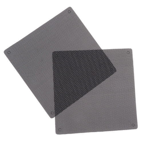 6 Schwarze Lüfterabdeckung Mesh Schutz Für Gehäuse, Langlebig