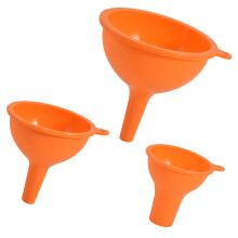 6Stk Silikon Orange Für Öl Essig Flaschen Nachfüllen