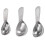 6Stk Silber Metall Messlöffel Für Präzises Backen Gewürze 1