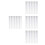 120Stk Transparente Acryl Dowel Sticks Für Garten Support 10
