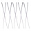 120Stk Transparente Acryl Dowel Sticks Für Garten Support 2