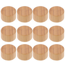 24Stk Bambusflaschen Deckel Für Und Ätherische Öle Sicher