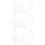 3Stk X-Form Buchhalter Transparent Acryl Vielseitiger Desktop 8
