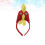 2Stk Rotes Kinder Haarband Halloween Design Langlebige Haar-Deko 11