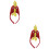 2Stk Rotes Kinder Haarband Halloween Design Langlebige Haar-Deko 6