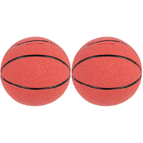2Stk Rote Sparbüchse Ballform Kinder Geldbox Geschenk 1