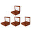 4St Compacte Theedozen Met Acrylvak En Lange Levensduur 6