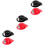 6St Assortie Plastic Fireman Hoed Kids Props 7