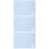 3Stk Wiederverwendbare Blaue Haustier Futtermatte Absorbierend 10