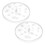 6St Plastic Voor Popcorn Magnetron En 2