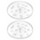 6St Plastic Voor Popcorn Magnetron En 3