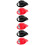 6St Assortie Plastic Fireman Hoed Kids Props 10