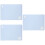 3Stk Wiederverwendbare Blaue Haustier Futtermatte Absorbierend 9