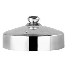 2St Zilveren Potdeksel Rvs Voedselbeschermer Keuken Accessoires