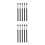 10Stk Schwarzer Makeup Flacher Concealer Für Und 5