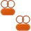 2Sets Leer Handtas Chocolade Metalen Handvat Voor DIY 8