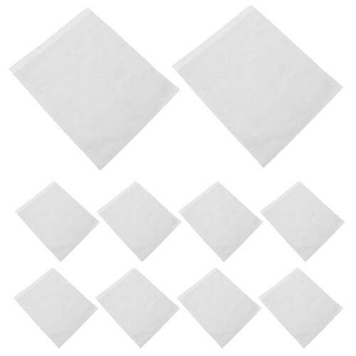 100St Wit Nonwoven Schoenentas Met Open Bovenkant 2