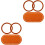 2Sets Leer Handtas Chocolade Metalen Handvat Voor DIY 5