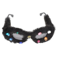5St Zwarte Schattige Zonnebrillen Dames Party En Modebril