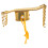 2St Gouden Traditionele Chinese Keizerhoed Voor Feest En Performance 1