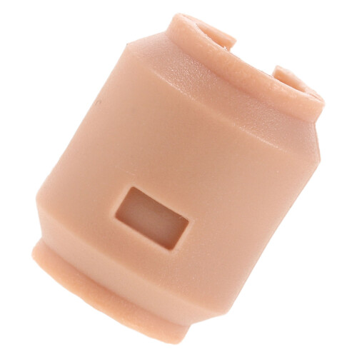3St 1/6 Plastic Halsconnector Voor Actiefiguren, Lichtbruin 2