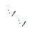 2Sets Stilwerkende USB Luchtpomp Silicium Aquarium Vis Tank 3
