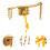 2St Gouden Traditionele Chinese Keizerhoed Voor Feest En Performance 10