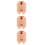 3St 1/6 Plastic Halsconnector Voor Actiefiguren, Lichtbruin 7