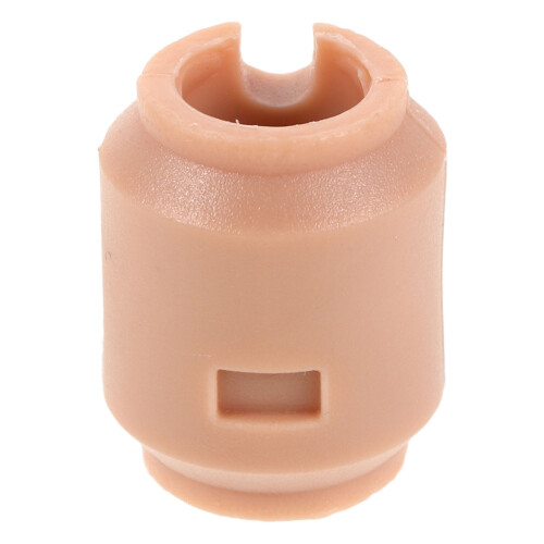 3St 1/6 Plastic Halsconnector Voor Actiefiguren, Lichtbruin 1