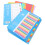 114St Plastic Losbladige Map Tabbladen Met Verschillende Kleuren 3