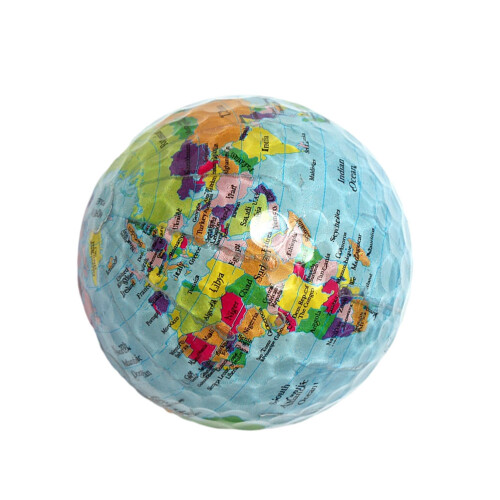 2St Robuuste Golfballen Met Kleurontwerp Voor Training 2