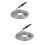 2St Flexibele Rvs Tuinslang Stevig Punctureproof Voor 9