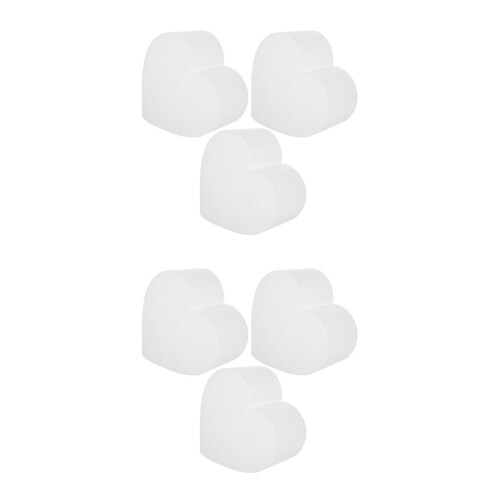6St Witte Cake Dummy Modellen Van Foam Voor - En Feestdecoraties 1