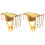 2St Gouden Traditionele Chinese Keizerhoed Voor Feest En Performance 4
