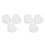 6St Witte Cake Dummy Modellen Van Foam Voor - En Feestdecoraties 6