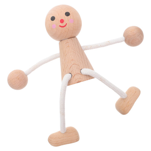 2St Onbewerkte Voor Knutselen, Gladde Pegfiguren 2