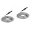 2St Flexibele Rvs Tuinslang Stevig Punctureproof Voor 6